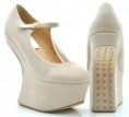 shoes plataforma mary less-heels, 35 ao 39 EM VARIAS CORES